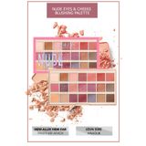 Lollis Nude Far ve Allık Paleti 21 Renk Makyaj Paleti Eyeshadow & Blush Palette