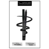 Lollis Tattoo Liner Suya Dayanıklı Göz Kalemi Uzun Süre Kalıcı Siyah 501