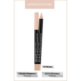 Lollis Waterproof Eyeliner 102 Renk Tonu Suya Dayanıklı Yumuşak Yapı ile Kalıcı Göz Makyajı