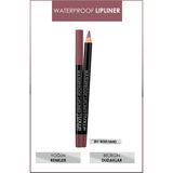 Lollis Waterproof Lipliner 201 Renk Suya Dayanıklı Dudak Kalemi Pürüzsüz Sürüm Özelliği