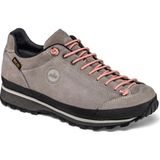 Lomer Italy Bio Naturale Mtx Waterproof Vibram Full Çarşak Deri Kadın Ayakkabı Taupe - AçıkGri-Pembe
