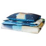 Lommarp Acik Kitaplik Meridyendukkan Koyu Mavi-Yesil Renk 65X199 Cm Ev-Ofis Duzenleyici Raf