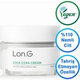 Lon.G K-Beauty Cica Sera Yoğun Onarıcı Yatıştırıcı Nemlendirici Bakım Kremi 50 ml Tahriş Olmuş Hasarlı Ciltler Için