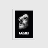 Léon The Professional (1994) Film Posteri Tablo Çerçeveli Poster Duvar Dekorasyonu - 50 x 70 - Çerçevesiz Poster
