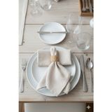 Lona 2'li Keten Kumaş Servis Sunum Peçetesi 45x45 Natural