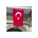 Lona Sanat 100X150 Cm Kumaş Türk Bayrağı