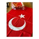Lona Sanat Türk Bayrağı 200X300 Cm Alpaka 2X3 Metre Alpaka Türk Bayrağı