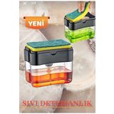 Lonavizyon Sıvı Sabunluk Sıvı Deterjan Kutusu Bulaşık Süngeri