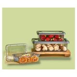 Lonca Home Loncahome Fresh&clınk Saklama Kabı Seti (0,80LT-1,5LT-3LT) - Gri - Siyah