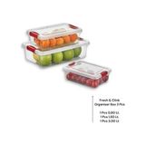 Lonca Home Loncahome Fresh&clınk Saklama Kabı Seti (0,80LT-1,5LT-3LT) - Şeffaf