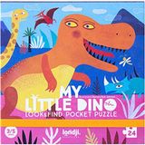 Londji Pocket Puzzle My Little Dino 24 Parça 3+ Yaş Cep Yapbozu - Standart
