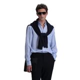 London Erkek Basic Gömlek Regular Fit Mavi L