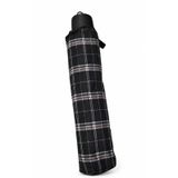 London Katlamalı Şemsiye, Ekose Desenli, Rüzgara Dayanıklı, 8 Telli, Unisex, 95 cm Çap, Kapalı 26 cm