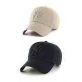 Londonstore Spor Ny Şapka Unisex 2'Li Takım Arkası Cırtlı Ayarlanabilir