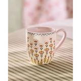 Londra'dan Cath Kidston Pembe Çiçek Desenli Shabby Chic Tarzı Porselen Kupa/Mug