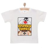 Loney Tunes Looney Tunes Erkek Tshirt Erkek Bebek - Ekru - 9 Ay