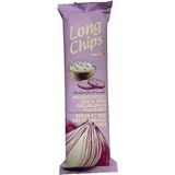 Long Chips 75 gr Ekşi Kremalı ve Soğanlı Cips, Letonya Menşeli Hafif ve Çıtır Atıştırmalık