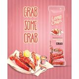 Long Chips Yengeç Aromalı Uzun Patates Cipsi 75 Gr – Deniz Ürünlü Çıtır Uzun Patates Cipsi