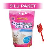 Long Feng Extra Kristal Silica Kedi Kumu 3,8 lt x 9 Adet + Kürek Hediyeli