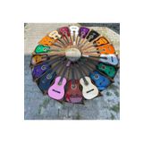 LONGA (6 adet 1 koli) 3/4 jounyır boy sap ayarlı öğrenci model karma renk klasik gitar-1 koli 6 adet