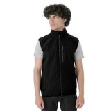Longberg Erkek Dik Yaka Softshell Yelek Siyah M