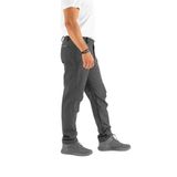 Longberg Erkek Kışlık İçi Polarlı Rüzgar Geçirmez Softshell Pantolon (Antrasit, S)