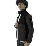 Longberg Erkek Softshell Garnili Polar Gri 3XL