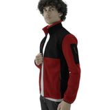 Longberg Erkek Softshell Garnili Polar Kırmızı L
