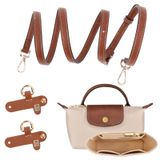 Longchamp için 2'li Paket Mini Çanta Askısı, Longchamp Çanta Düzenleyici, Yumruksuz Ayarlanabilir Toka Askı Tasarımı, Çok Cepli Keçe Çanta Düzenleyici, Küçük Bez Çanta Düzenleyici için(1.2)
