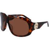 Longchamp LO736S 230 67 Kadın Güneş Gözlüğü - Kahverengi - Kırçıllı