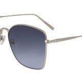 LONGCHAMP Marka LO 117S 722 GÜMÜŞ METAL Cerceve FÜME Cam Güneş Bayan Gözlügü