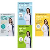 Longevity Planı - Alkali Diyet - Sirkadiyen Beslenme - Tokuz Ama Açız 4 Kitap - Ayşegül Çoruhlu - yok