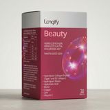 Longify Beauty Hidrolize Kolajen Tip 1 ve Tip 3, Hidrolize Elastin, Hyaluronik Asit, Biotin, Vitamin C, Çinko, Bakır Takviye Edici Gıda 30 Tablet