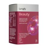 Longify Beauty Hidrolize Kolajen Tip I ve Tip III, Hidrolize Elastin, Hyaluronik Asit, Biotin, Vitamin C, Çinko, Bakır Takviye Edici Gıda 30 Tablet