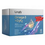 Longify Omega 3 D3K2 60 Kapsül