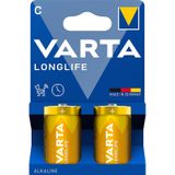 Longlife Alkalin Pil C, Lr14, 1,5v, 2'li Paket