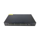 Longline 24 Port Gigabit 370W POE + 2SFP Yönetilebilir L2 Switch