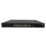 Longline LNG-M3XF4GE24 24 10/100/1000 RJ45 PoE+ 4x1G 10G SFP+ 24 GE L3 Managed PoE Industrial Switch