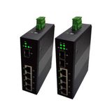 Longline LNG1000-4TP2S-IK 4 Port Endüstriyel Gigabit PoE Ethernet 4xPoE RJ45 + 2xSFP Switch