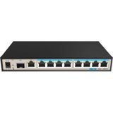 Longline LNG2000-1T8TP1S-I 8 Port Endüstriyel Gigabit PoE Ethernet 8xPoE + 1xRJ45 + 1xSFP Switch