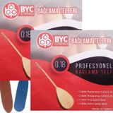 LongMoon Byc18-2 Kısa Sap Bağlama Teli 2 Paket Takım 2 Mızrap Hediyeli