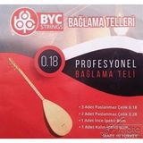 LongMoon Byc18 Kısa Sap Bağlama Teli Takım Profesyonel 0.18 Kısa Sap