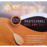 LongMoon BYC20 0.20 Uzun Sap Bağlama Teli Saz Teli