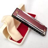 LongMoon LMHM0310 Mızıka 10 Delik Do Majör - Harmonica Major Key of C Blues Harmonica 10 Holes 20 Tones Standard Harmonica