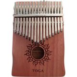 LongMoon P112 Kalimba Ahşap Maun 17 Tuşlu Toga