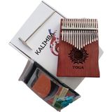 LongMoon P95 Kalimba Ahşap Maun 17 Tuşlu Toga