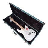 LongMoon Rainbow RAS-RE-GR Elektro Gitar Hardcase Guitar Case Suni Deri Kaplama