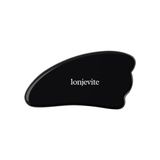 Lonjevite Black Obsidian Gua Sha