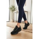 Look Life 26107 Incim Siyah Unisex Günlük Sneaker Yazlık Fileli Spor Ayakkabı