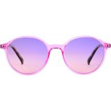 Looklight Ashton N-Type Pink Amber Unisex Güneş Gözlüğü - Pembe - Amber - 51